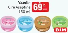 CİRE ASEPTİNE VAZELİN 150 ML fiyat ve kampanya bilgisi